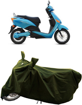 GROFATIK Two Wheeler Cover for Hero(Electric Optima DX BS6, Green)
