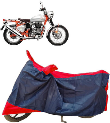 AutoKick Two Wheeler Cover for Royal Enfield(Bullet Trials 500, Multicolor)
