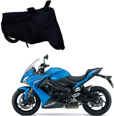 RAAMKM Waterproof Two Wheeler Cover for Hero, Honda, Royal Enfield, TVS(Boxer, Black)