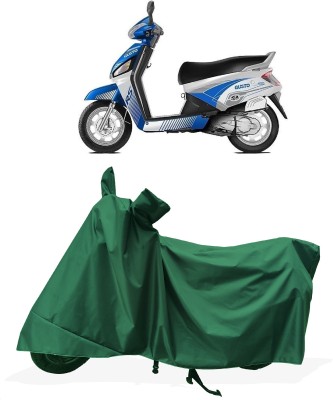 Tricway Two Wheeler Cover for Mahindra(Gusto Electric BS6, Green)