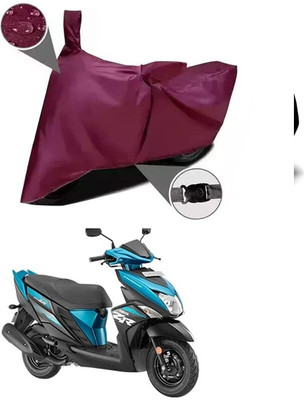 AASHTIK MART Two Wheeler Cover for Yamaha(Cygnus Ray ZR, Maroon)