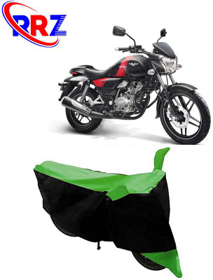 RRZ Waterproof Two Wheeler Cover for Bajaj(V 150, Black, Green)