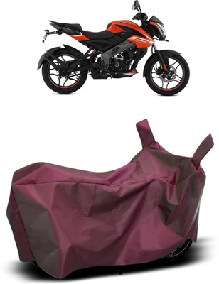 Mdstar Waterproof Two Wheeler Cover for Bajaj(Pulsar NS125 BS6, Maroon)