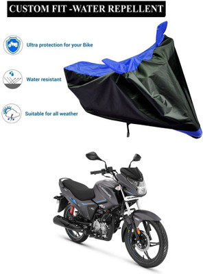 PAGORA Waterproof Two Wheeler Cover for Hero(Glamour i3s BS6, Blue)