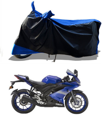 DeepShakshi AUTOMOTIVE Waterproof Two Wheeler Cover for Yamaha(YZF R15 V3 BS6, Blue)