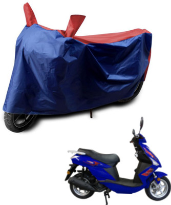 KEDIT Two Wheeler Cover for Bajaj(Sunny, Red, Blue)