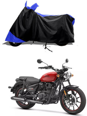 GROFATIK Two Wheeler Cover for Royal Enfield(Meteor BS6, Blue)