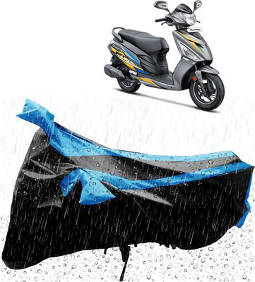 Mdstar Waterproof Two Wheeler Cover for Hero(Maestro Edge, Blue)