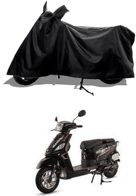 GROFATIK Two Wheeler Cover for Hero(Electric NYX HS500 ER BS6, Black)