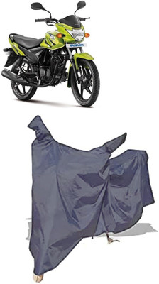 Amexride Two Wheeler Cover for Suzuki(Hayate, Grey)