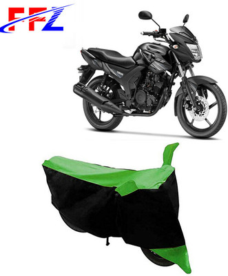 FFZ Two Wheeler Cover for Yamaha(SZ-RR, Black, Green)