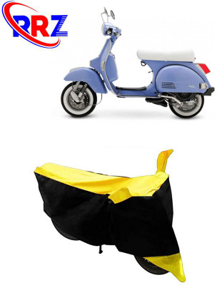 RRZ Waterproof Two Wheeler Cover for LML(Star Euro, Black, Yellow)