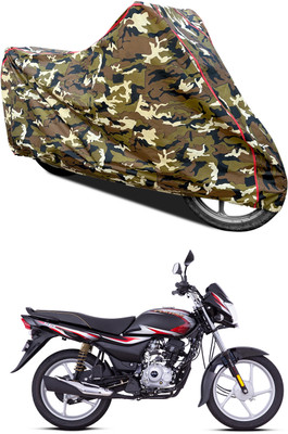 AutoGalaxy Waterproof Two Wheeler Cover for Bajaj(Platina 100 DTS-i, Yellow)