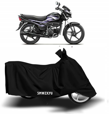 SK AUTO Waterproof Two Wheeler Cover for Hero(Splendor Plus, Black)