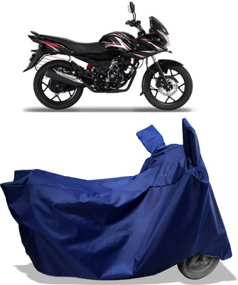 Amexride Two Wheeler Cover for Bajaj(Discover 150 f, Blue)
