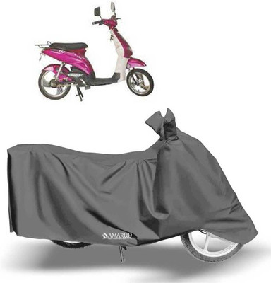 AutoGalaxy Waterproof Two Wheeler Cover for Avon(E Lite, Grey)