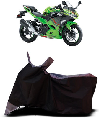 VESMEI Two Wheeler Cover for Kawasaki(Ninja 400, Grey)