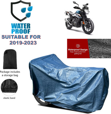 PAGORA Waterproof Two Wheeler Cover for KTM(250 Duke BS6, Blue)
