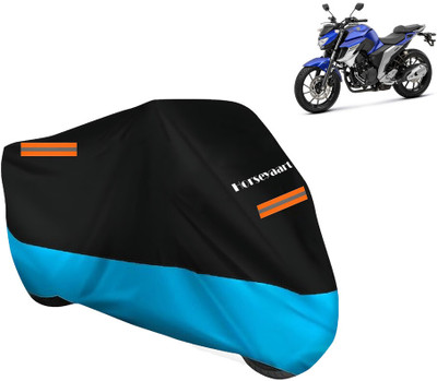 Horseyaart Waterproof Two Wheeler Cover for Yamaha(Fazer-250, Blue)