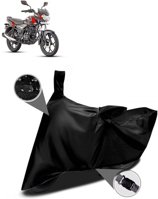 AutoGalaxy Waterproof Two Wheeler Cover for Bajaj(Discover 110, Black)