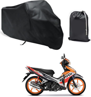 CODOKI Waterproof Two Wheeler Cover for Honda(Blade 125, Black)