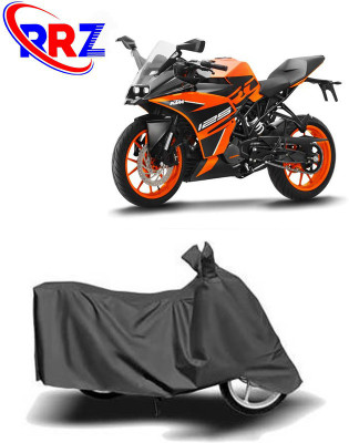 RRZ Waterproof Two Wheeler Cover for KTM(RC 125, Grey)