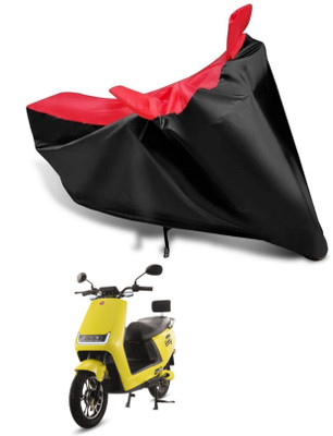 KEDIT Two Wheeler Cover for Hero(Electric EDDy, Red, Black)
