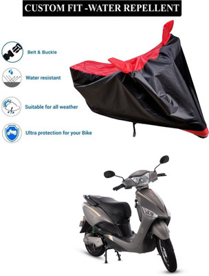 CODOKI Waterproof Two Wheeler Cover for Hero(Electric Optima BS6, Red)
