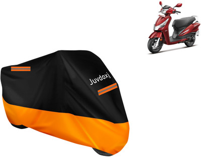 Juvdoxj Waterproof Two Wheeler Cover for Hero(MotoCorp Destini 125, Orange)