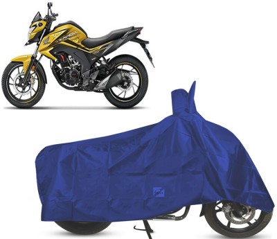 EGAL Waterproof Two Wheeler Cover for Honda(CB Hornet 160R, Blue)