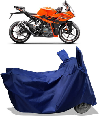 Amexride Two Wheeler Cover for KTM(RC 390, Blue)