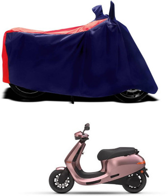 CODOKI Waterproof Two Wheeler Cover for Ola(Red)