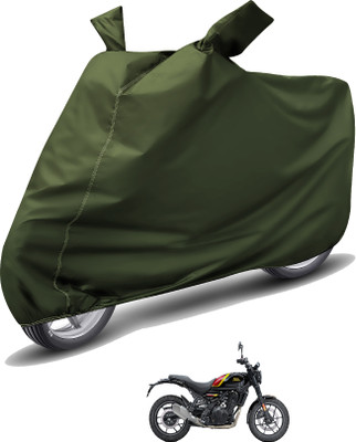 MOCKHE Waterproof Two Wheeler Cover for Royal Enfield(Green)
