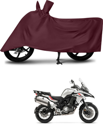LICATOR Two Wheeler Cover for Benelli(TRK 502, Maroon)