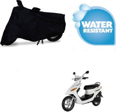 RAAMKM Two Wheeler Cover for Hero(Yo Spark, Black)