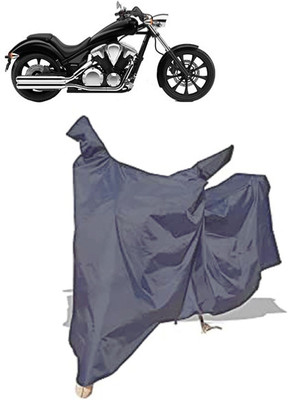 Amexride Two Wheeler Cover for Honda(VT 1300CX, Grey)