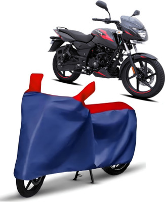 AIKOZIYA Waterproof Two Wheeler Cover for Bajaj(Pulsar 125, Red)