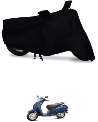 ENTIRELY ELITE Waterproof Two Wheeler Cover for Honda(Deo, Black)