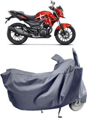 Amexride Two Wheeler Cover for Hero(Xtreme 200R, Grey)