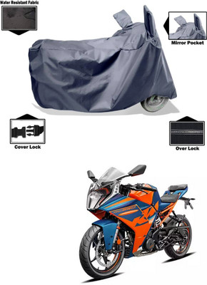 CODOKI Waterproof Two Wheeler Cover for KTM(RC 390 BS6, Grey)