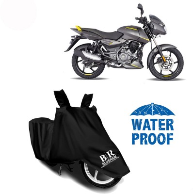 BLUERIDE Waterproof Two Wheeler Cover for Bajaj(Pulsar 150, Black)