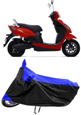 Mdstar Waterproof Two Wheeler Cover for Hero(Electric Atria, Blue)