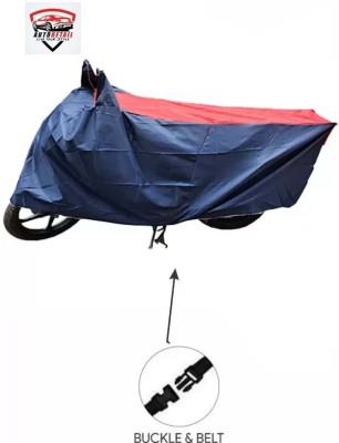 HMS Two Wheeler Cover for Hero(Glamour i3s, Red, Blue)