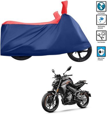 CODOKI Waterproof Two Wheeler Cover for CFMoto(300NK, Red)