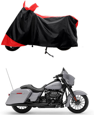 GROFATIK Two Wheeler Cover for Harley Davidson(Street Glide Special, Red)