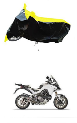VESMEI Two Wheeler Cover for Ducati(Multistrada 1260, Yellow)