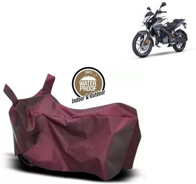 OliverX Waterproof Two Wheeler Cover for Bajaj(Pulsar NS200, Maroon)