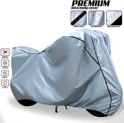 SnehaSales Waterproof Two Wheeler Cover for Hero(Xtreme Sports, Silver)