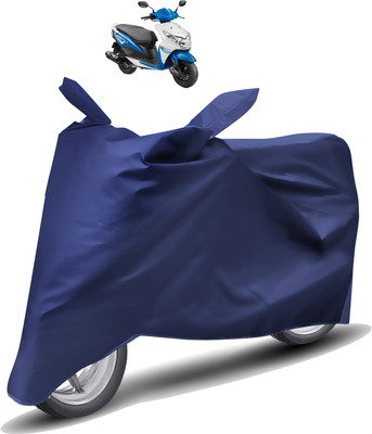 Caronix Two Wheeler Cover for Honda(Dio, Blue)