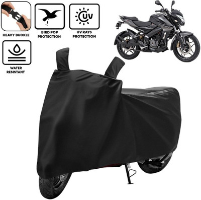 Amikan Waterproof Two Wheeler Cover for Bajaj(Pulsar N160, Black)
